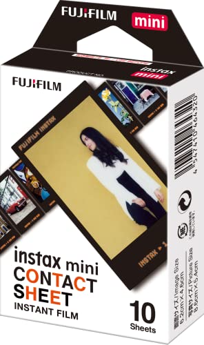 FUJIFILM Instax Mini Contact Sheet Film - 10 Exposures