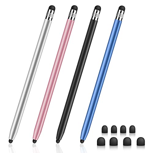 Stylus for Touch Screens, Digiroot 4-Pack Stylus Pens High Sensitivity &amp; Precision Capacitive Stylus for iPhone/iPad Pro/Tablets/Samsung/Galaxy/PC……