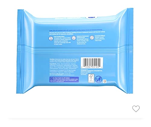Neutrogena Makeup Remover Cleansing Towelettes 25 ct (P