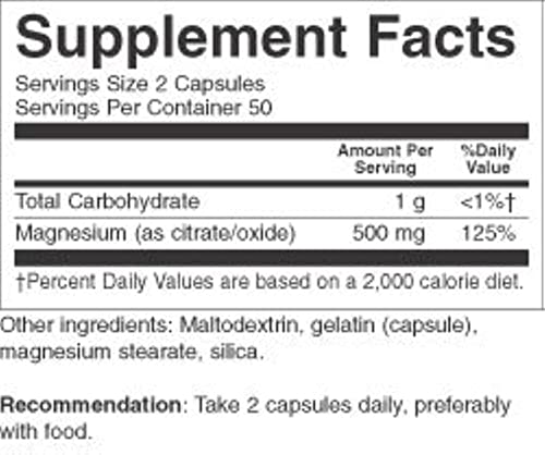 Nature&#39;s Way Premium Magnesium Complex Suppleme