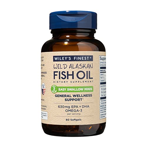 Wiley&#39;s Finest Wild Alaskan Fish Oil Easy Swall