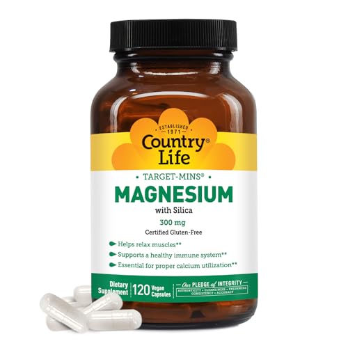 Target-Mins Magnesium with Silica 300 mg 120 Vegetarian