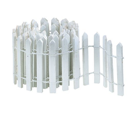 Accessories for Village Collections Snow Fence Figurine, 36 Inch, White
