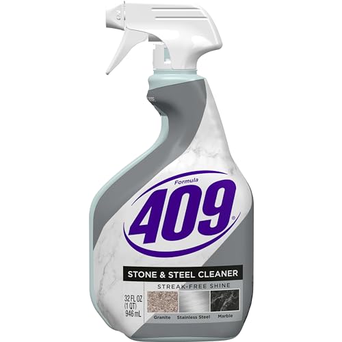 Stone and Steel Cleaner, Spray Bottle, 32 Ounces