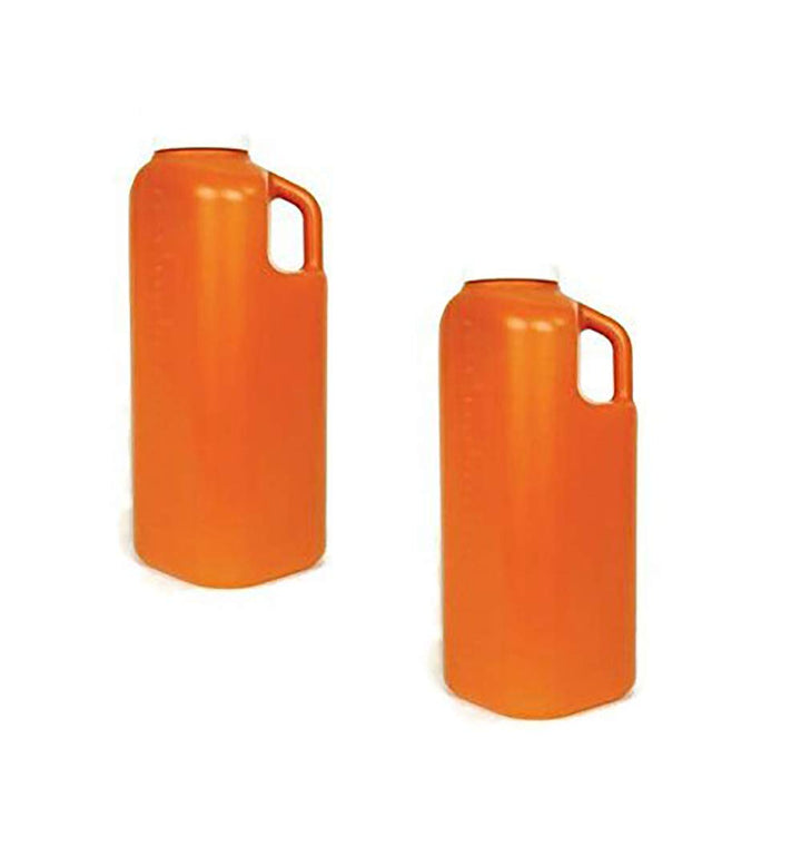 2 Medical 24-Hour Urine Collections Bottle Containers; Screw Top Urinals Men and Women, Unisex Urine Collection Containers