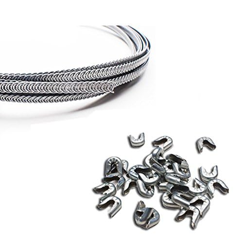 Spiral Metal Boning - 10 Yard 3/16 + 24 Tips