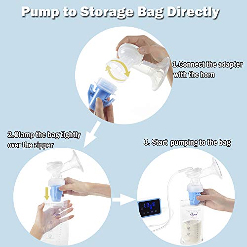 Milk Storage Bag Adapters for Bellababy Electric Breast
