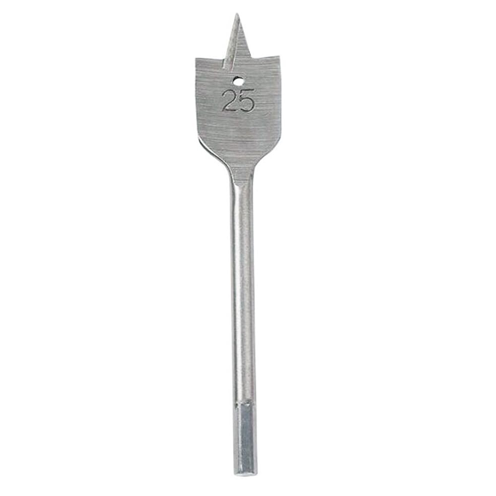 40MM High Carbon Steel Spade Drill Bit,Woodworking Paddle Flat Bit for Wood,Soft &amp; Hardwood,Gypsum Board,Clinker,Foam Box-1PCS Silver