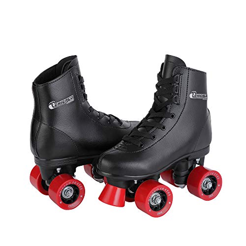 CHICAGO Boys Rink Roller Skate - Black Youth Quad Skate