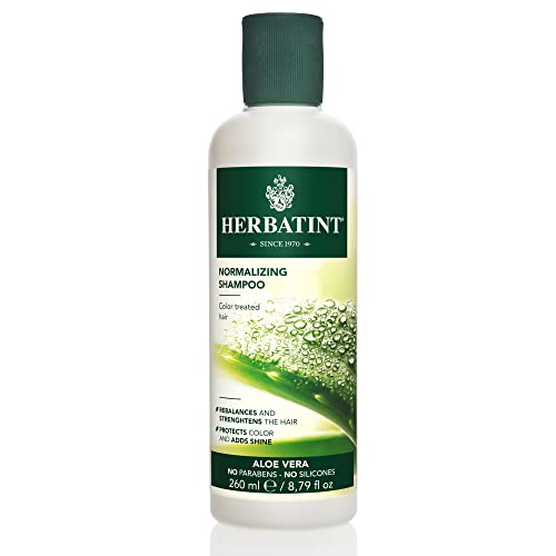 Normalizing Shampoo for Color-Treated, Normal Hair - Aloe Vera to Rebalance, Strengthen, &amp; Add Shine - No Parabens, Sulfates, Gluten - 8.79 fl oz.