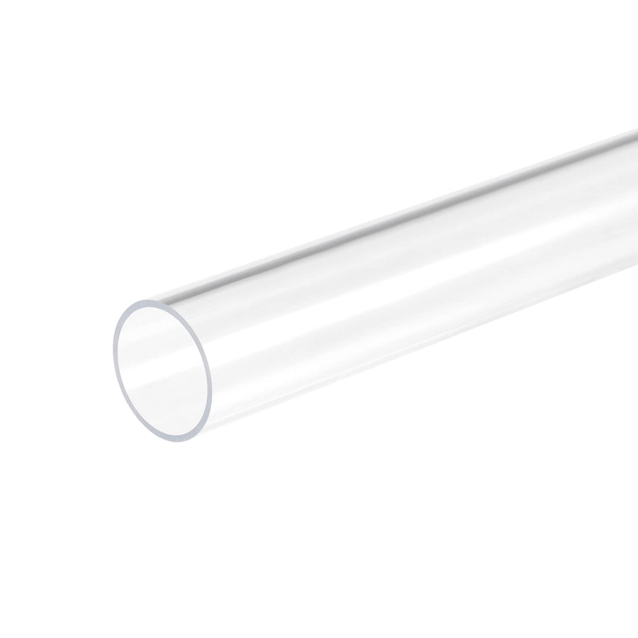 MECCANIXITY Acrylic Pipe Rigid Round Tube Clear 18mm(0.