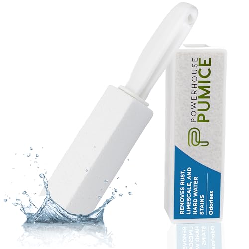 Powerstone Pumice Stone Toilet Bowl Cleaner with Handle