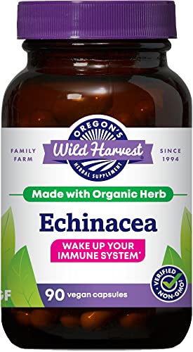 Echinacea Organic Herbal Supplement, 90 Count
