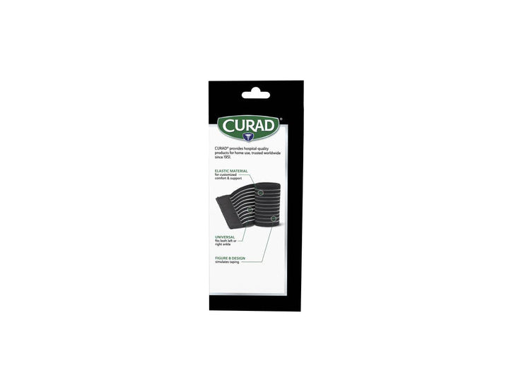 Curad Elastic Figure-Eight Ankle Wrap, Medium