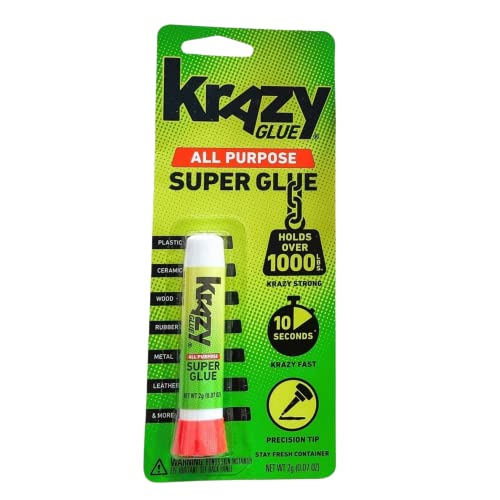 Elmer's Original Crazy Super Glue All Purpose Instant Repair, 3 Piece
