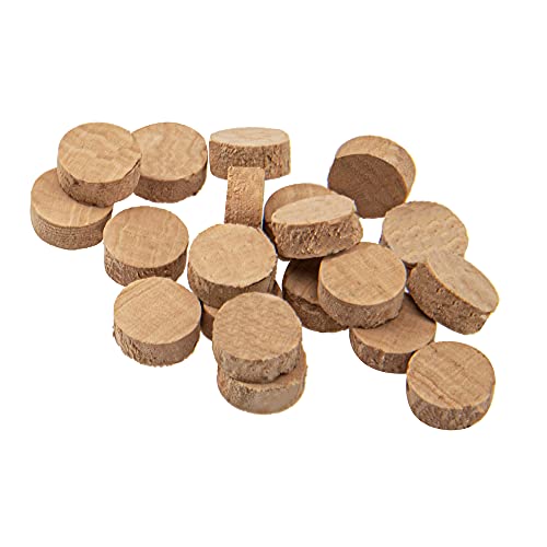 20Pcs Yootones 9.5mm Saxophone Cork Pads Water Key Spit Valve Cork Pad Compatible with Saxophone Trumpet Trombone Replacement Parts