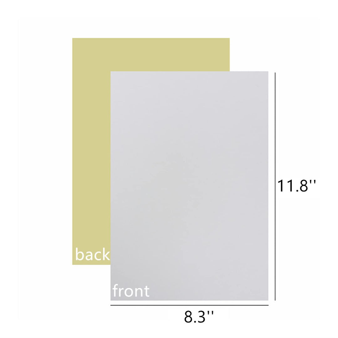 10PCS Self Adhesive Felt, DIY Self Adhesive Fabric for Art &amp; Crafts, Peel and Stick Felt for Drawer/Jewelry Box Felt Liner, A4 Size (8.3 x 11.8, White)