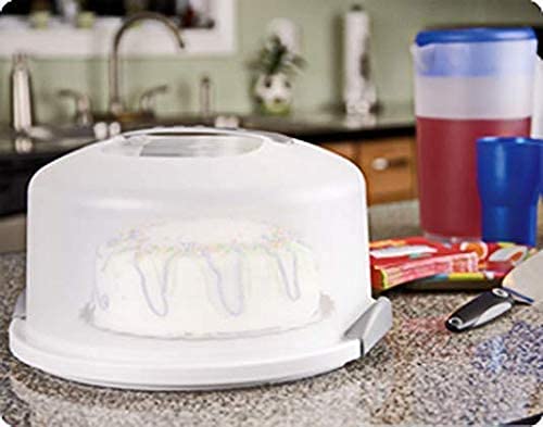 STERILITE Cake Server, 1 pack, White