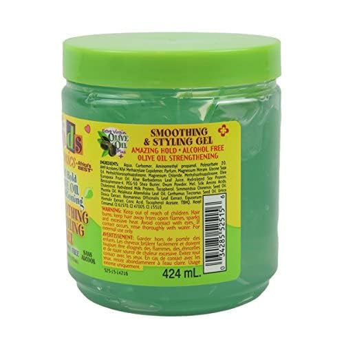 Africas Best Kids Organics Smooth &amp; Style Gel 15oz Jar