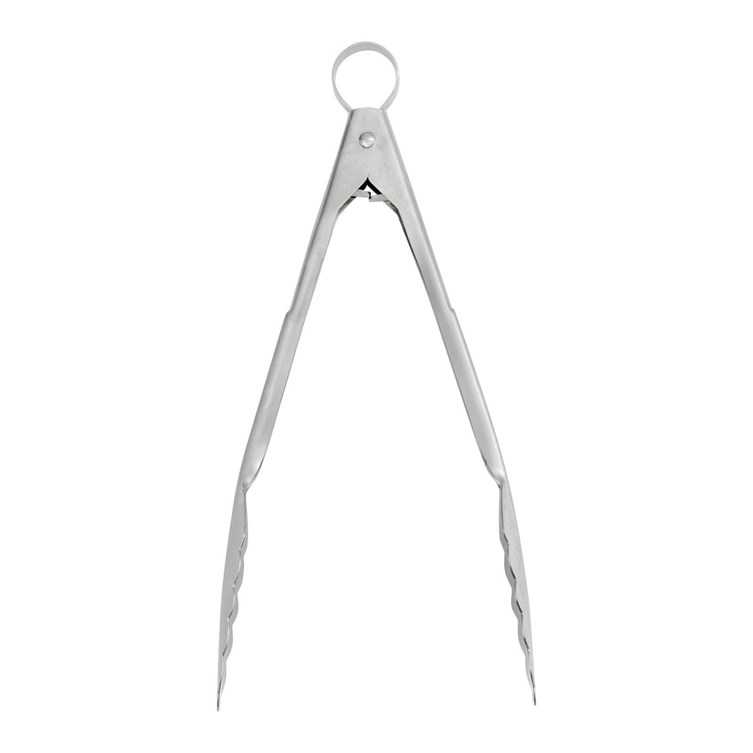 Locking Tongs, 9.5-Inch, Silver