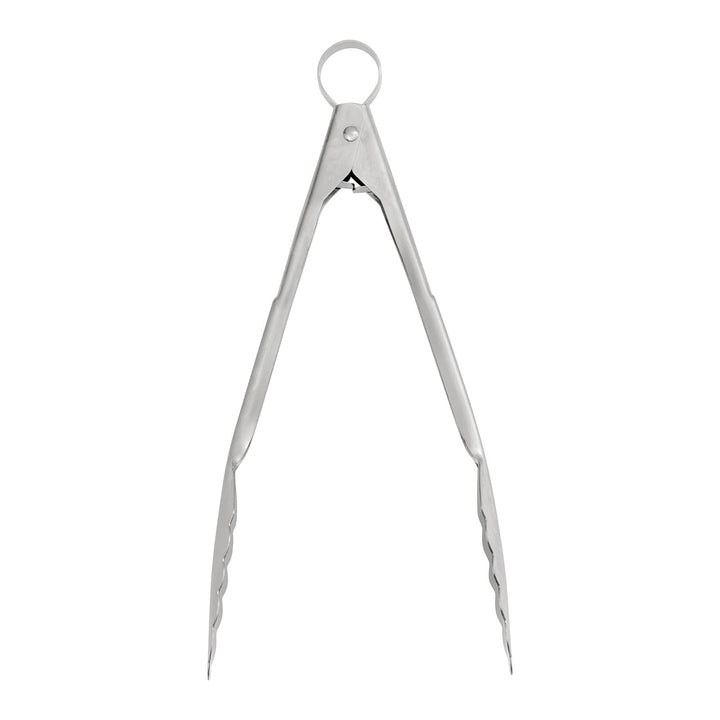 Locking Tongs, 9.5-Inch, Silver