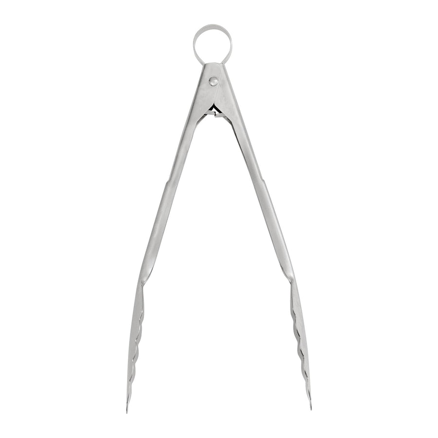 Locking Tongs, 9.5-Inch, Silver
