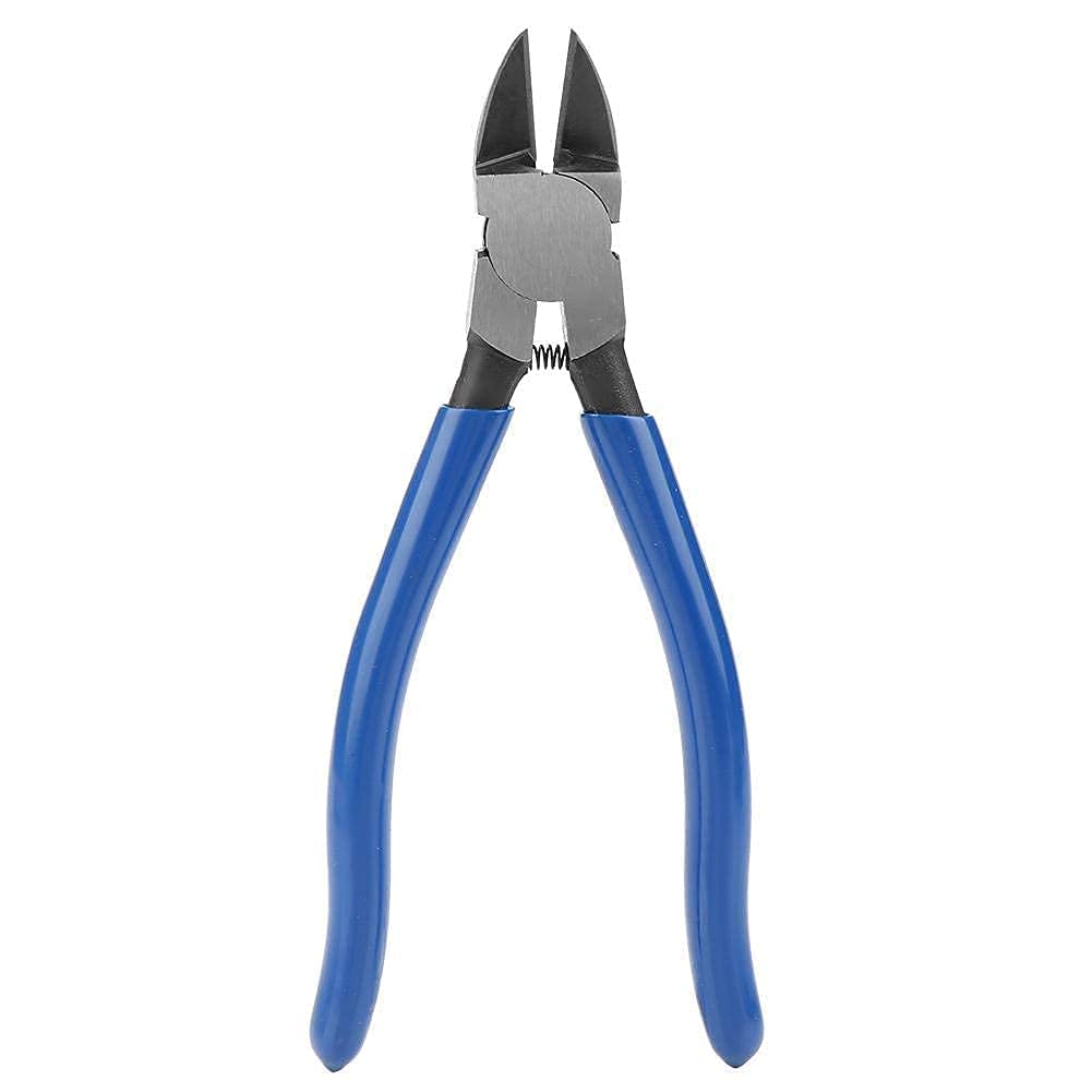 8inch Blue Diagonal Flush Wire Cutting Pliers Side Cutters Pliers Dikes Wire Cutters for Clean Cut and Cutting Needs (1)