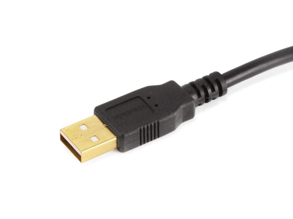 3-Feet USB 2.0 A Male to Micro B 5pin Male 28/24AWG Cable with Ferrite Core