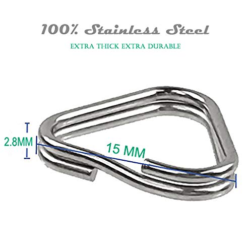 Foto&Tech 4 Pieces Lug Ring Camera Strap, Triangle 