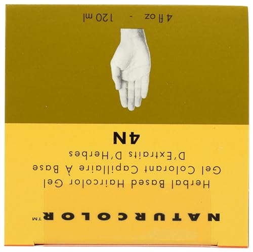 Haircolor Hair Dye - Burdock, 4 Fl Oz (4N)