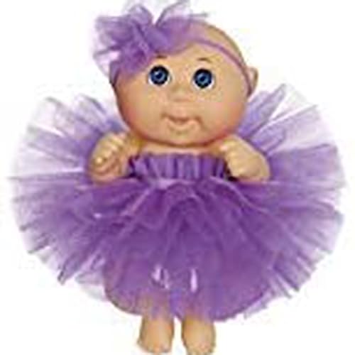9 Dance Time Girl, Blue Eyes, Purple Tutu