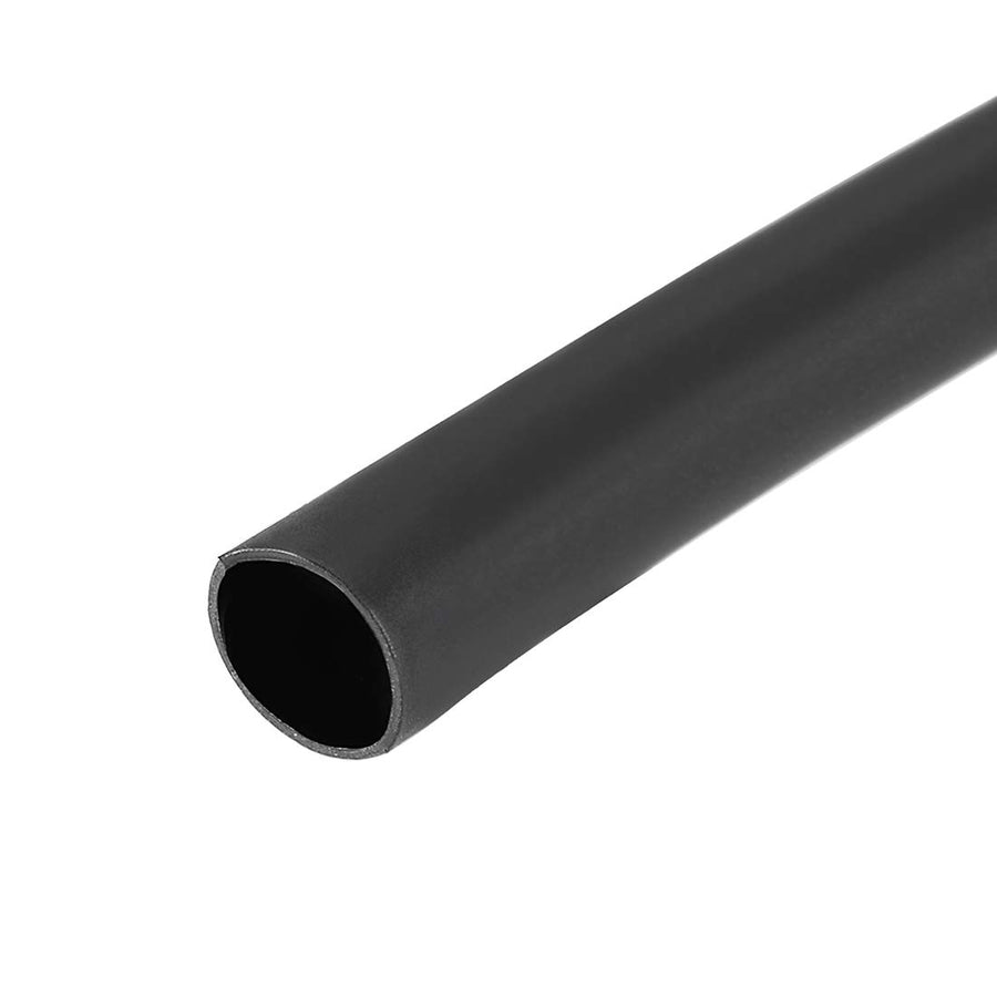Heat Shrink Tubing, 3/16(4.8mm) Dia 8.9mm Flat Width 3:1 Rate Shrinkable Tube Cable Sleeve 10ft - Black