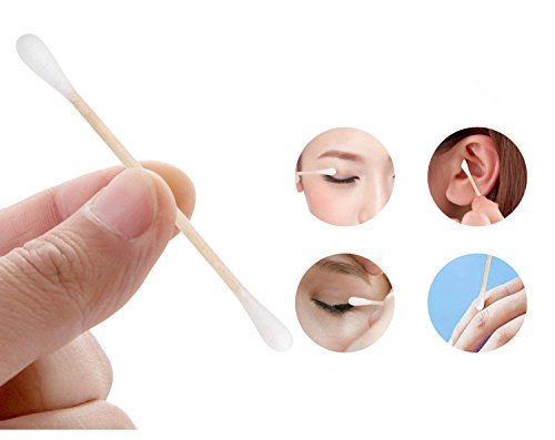 Wooden Stick Cotton Swabs Qtips XMHF Double Tipped With