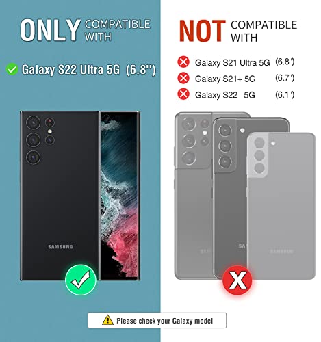 OCASE Retro Series Compatible with Galaxy S22 Ultra 5G 