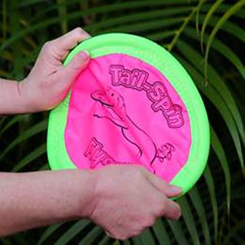 Chuckit! Petmate Tail-Spin Flyer Floating Dog Frisbee, Multi, 10-Inch