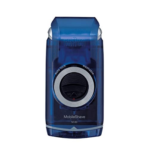 Braun Shaver #M60B Mobile, Blue, 1 Count