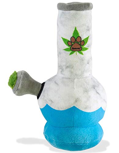 Puppy Chiefer 3000 - Funny Dog Toys - Plush Squeaky Weed for Medium, Small and Large - Cute Dog Gifts for Dog Birthday - Cool Stuffed Dog Toys