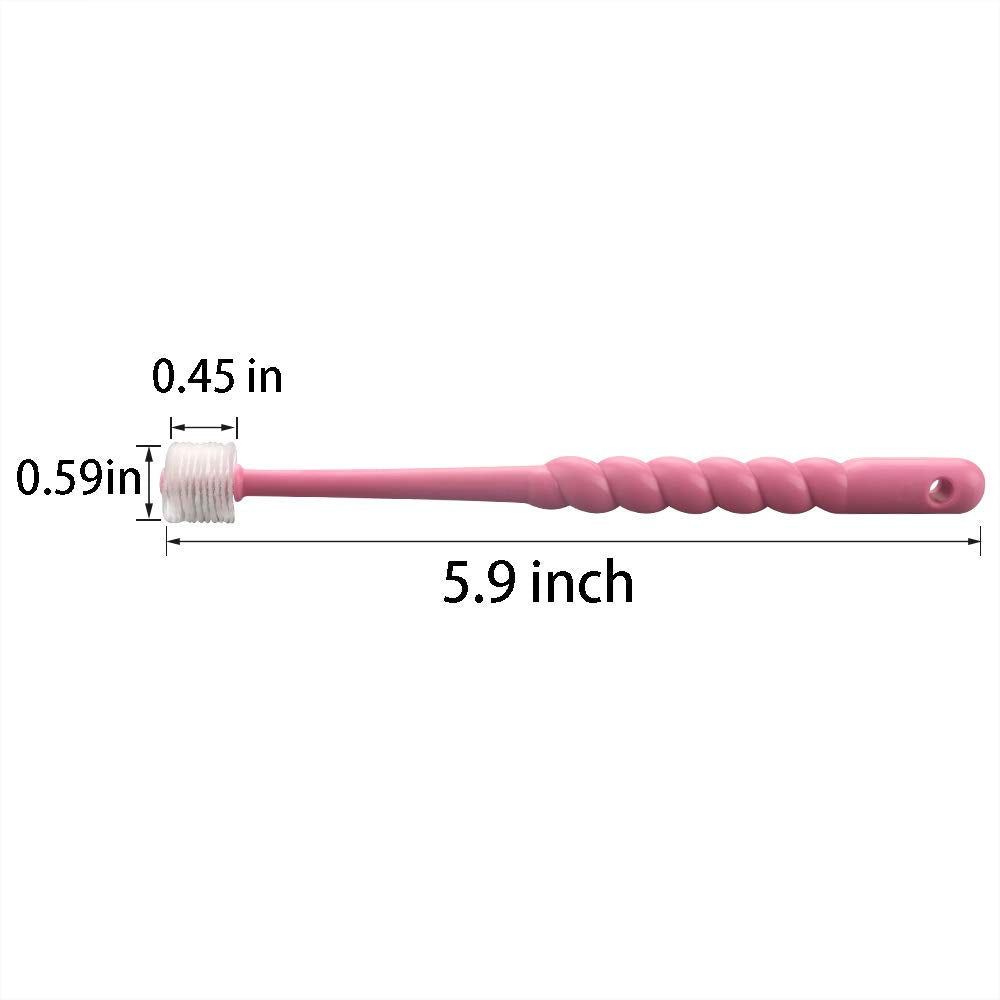 360-Degree Pet Toothbrush for Yorkie, Puppies, Small Dogs and Cats, Colors May Vary