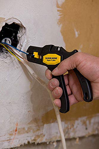 20050 Ergonomic Super 4 Plus Automatic Wire Stripper for Wires from 0.2mm-6mm, 16.5cm L x 14cm W x 2.7cm H