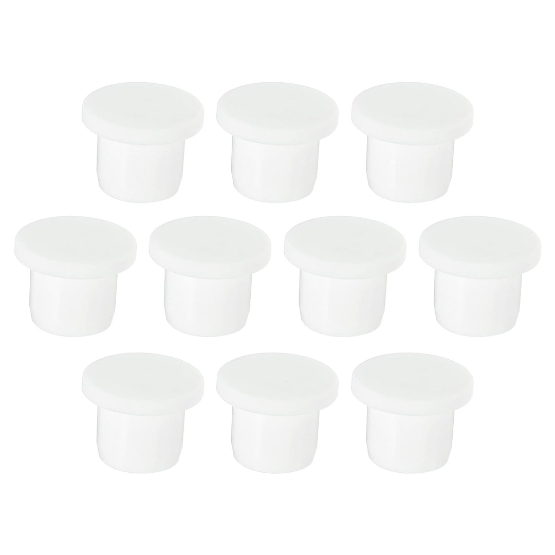 MECCANIXITY Silicone Rubber Hole Plug White Soft Flexib