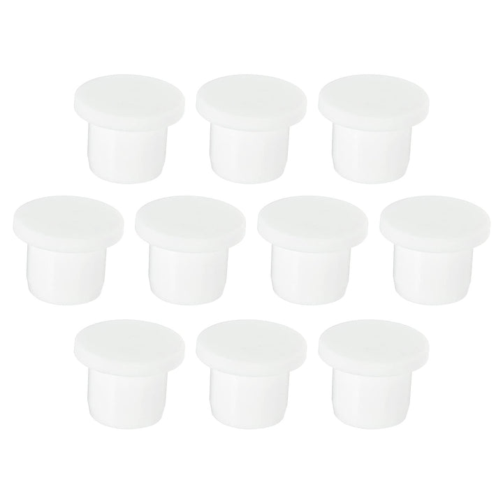 MECCANIXITY Silicone Rubber Hole Plug White Soft Flexib