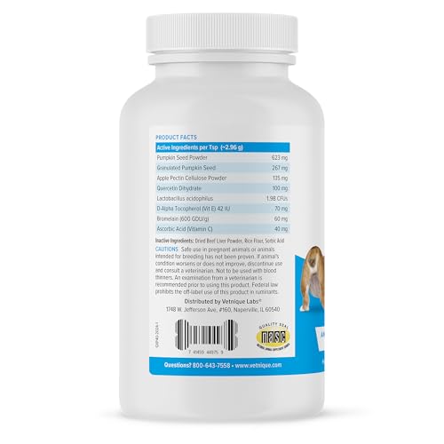 Labs Glandex Dog Fiber Supplement Powder for Anal Glands with Pumpkin, Digestive Enzymes & Dog Probiotics for Digestive Health - Vet Recommended - Boot The Scoot (Beef Liver, 4.0oz Powder)
