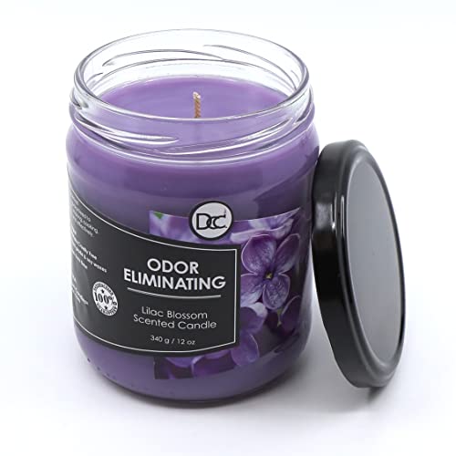 Lilac Blossom Odor Eliminating Highly Fragranced Candle