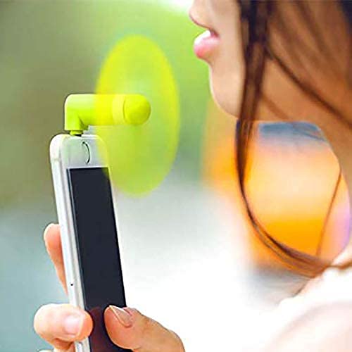 Type USB C Mini Phone Fan for Samsung Galaxy S24+ S24 S23+ S23 S22 S21 S20 S20+ S10 S9,Note 20 9 8,A54 A35 A25 A24 A23 A15 A14 A12, for OnePlus 11 10 N20 N30 N100 [4 Pieces]
