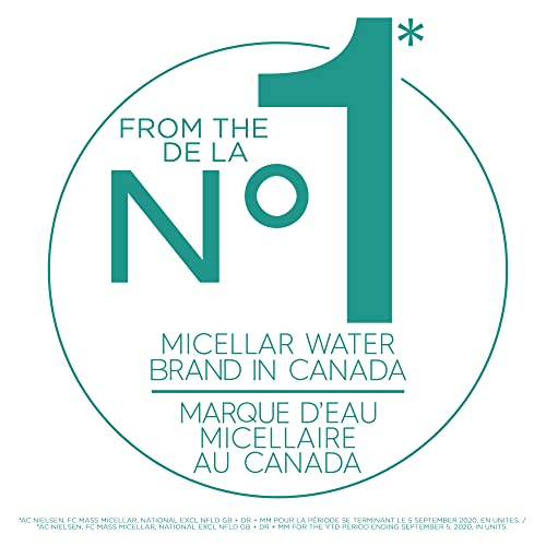 SkinActive Micellar Cleansing Water, For Waterproof Makeup, 3.4 Fl Oz