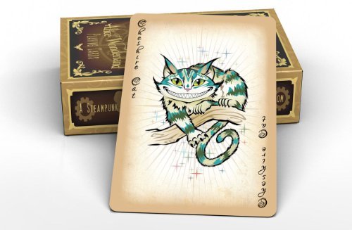 Alice of Wonderland Playing Cards - Gold Edition