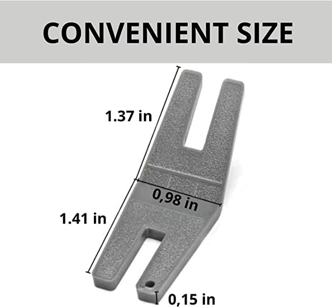1PCS Sewing Tools Button Clearance Plate Button-Reed Hump Jumper Presser Foot 413105601 Fit All Husqvarna Viking Pfaff Brother Singer Juki Janome Sewing Machine