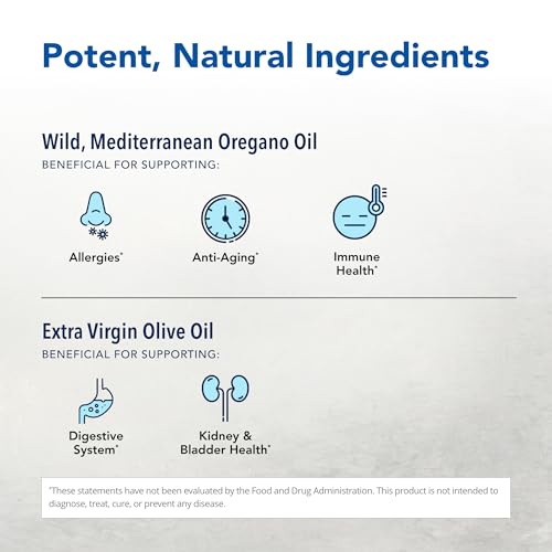 NORTH AMERICAN HERB &amp; SPICE Oreganol - 1 fl. oz. - Unprocessed, Wild, Organic Oregano Oil - Mediterranean Source P73 - Non-GMO - 432 Servings