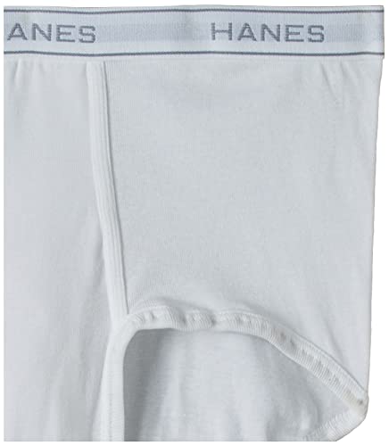 Men&#39;s Tagless Cotton Brief (Pack of 6) (XXX-Large, White)