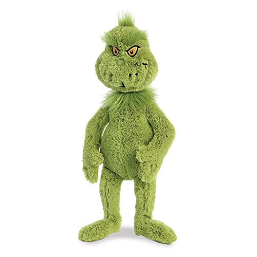® Whimsical Dr. Seuss™ Grinch Stuffed Animal - Magical Storytelling - Officially Licensed - Green 16 Inches